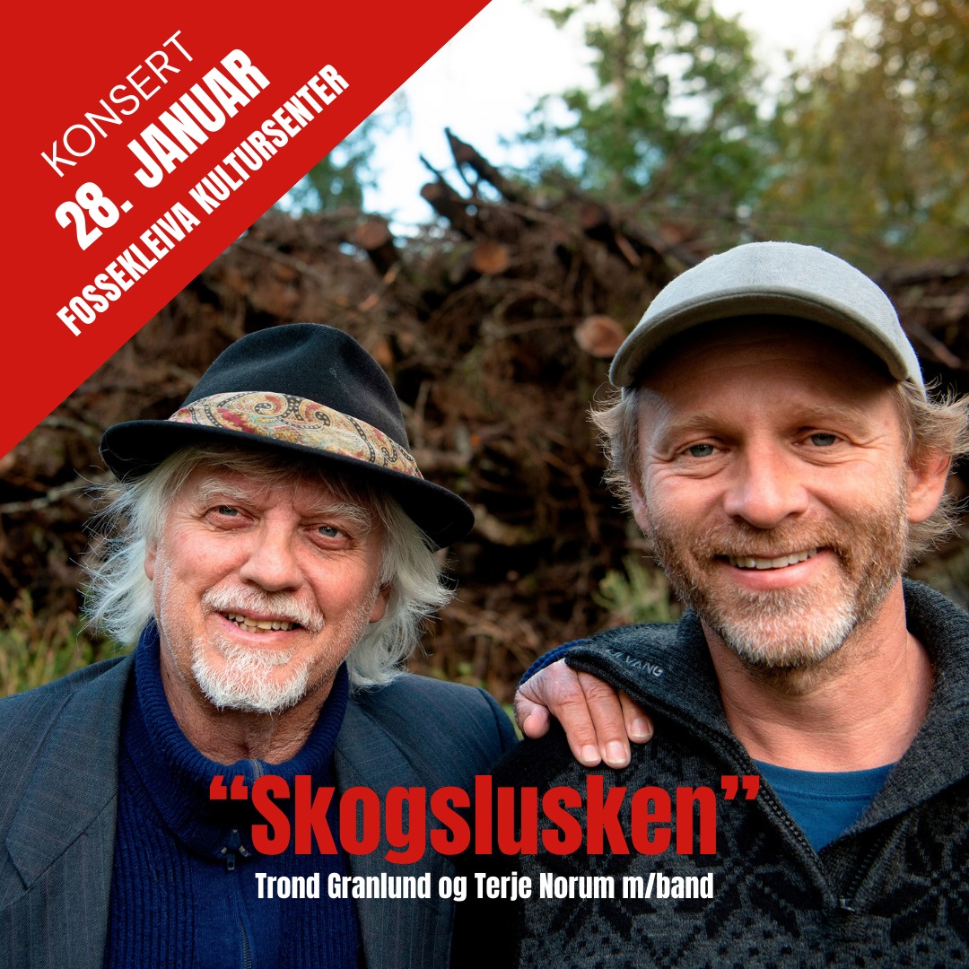 plakat med bilde av Trond Granlund og Terje Norum