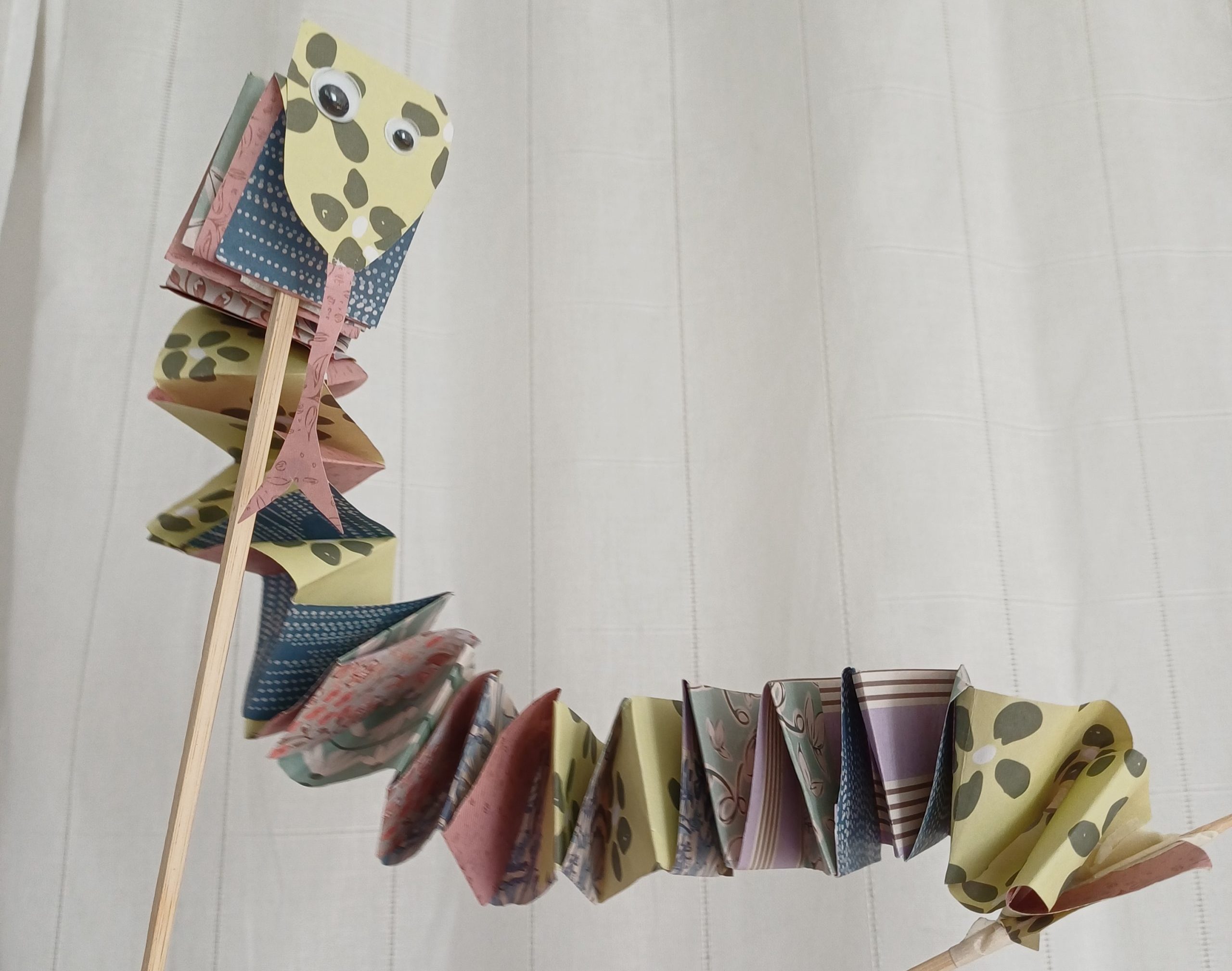 Drage laget av origami